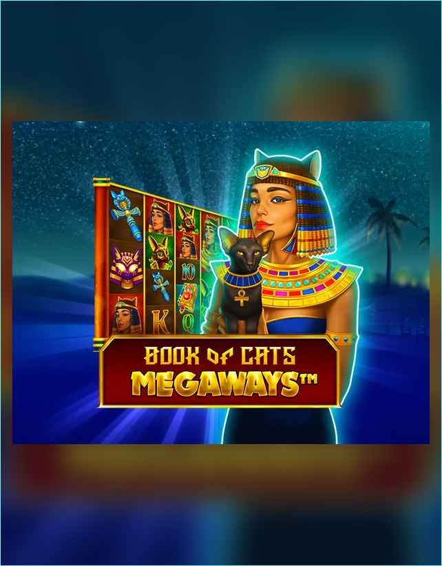 Book of Cats Megaways — portada del juego