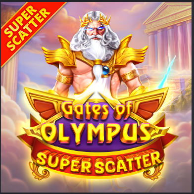 Gates of Olympus Super Scatter — portada del juego